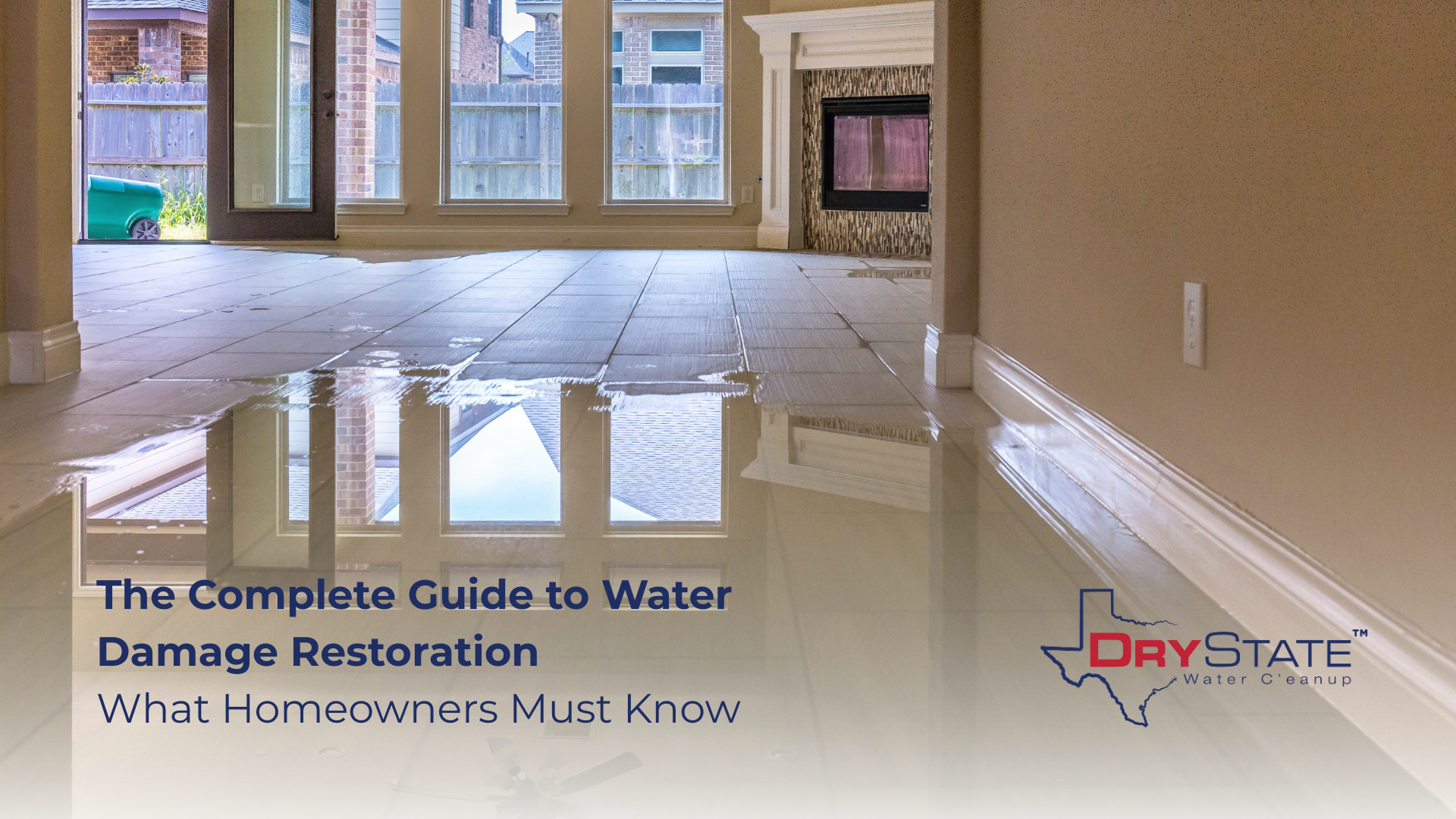 The Complete Guide to Water Damage Restoration: What Homeowners Must Know